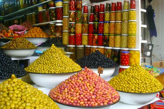 Pictures from Marrakesh: Olive vendors