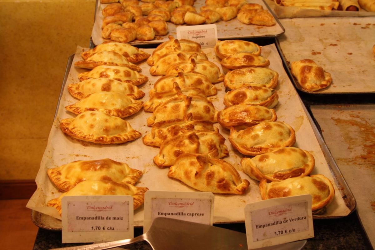Argentine beef empanadas are my favorite flavor, but there are lots to choose from!