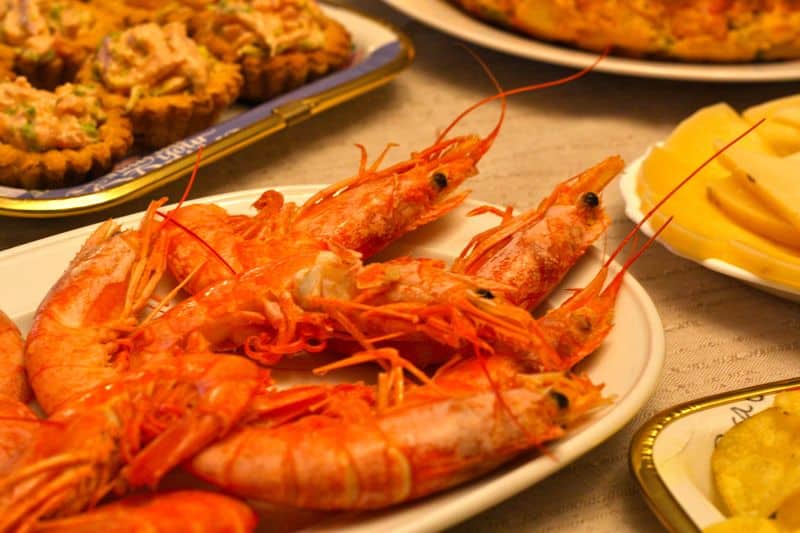 prawn tapas madrid