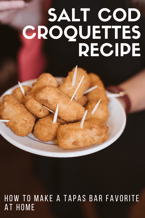 Croquettes are one of my favorite authentic tapas recipes, especially when they're made with fresh seafood! This recipe for salt cod croquettes is guaranteed to impress for dinner appetizers or a tapas party. It does take some time, but the technique is surprisingly easy and the results are delicious!