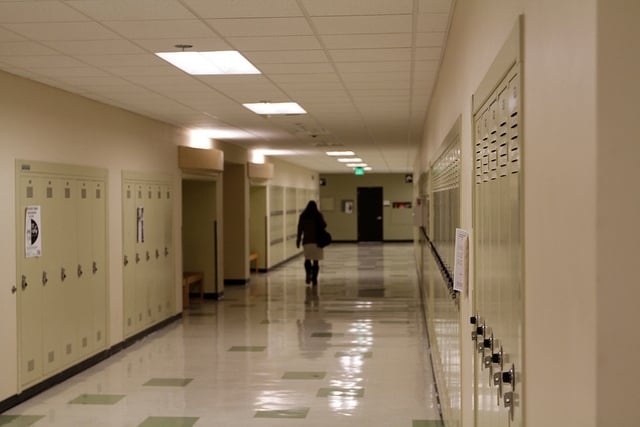 school hallway