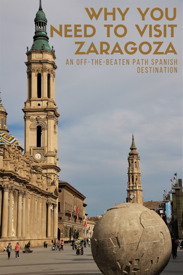 Right in between Barcelona and Madrid is the small but fascinating city of Zaragoza. It's one of the most interesting places to visit in Spain, with great traditional food, a beautiful cathedral, friendly people and so much more. In this travel guide, I've rounded up five reasons to add Zaragoza to your Spanish itinerary!