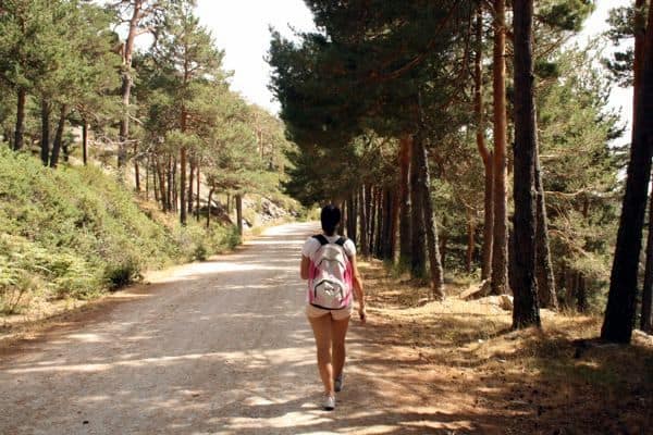 Lauren hiking