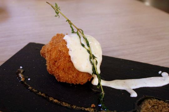 croquette at La Fabrica Sevilla