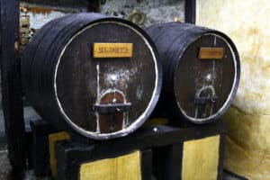 Spanish Cider House barrels