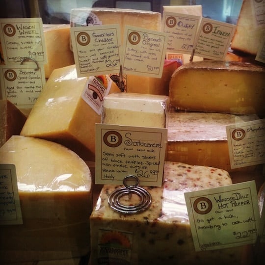 Cheese shop in Boston