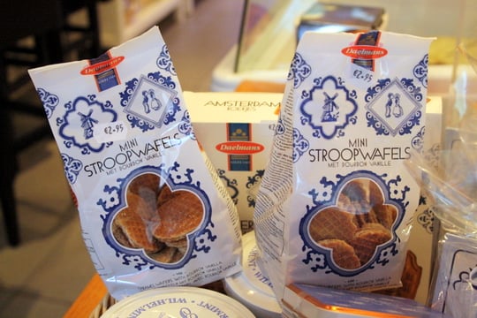 Stroopwafel foods of Amsterdam