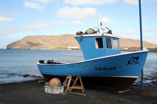 Fuerteventura fishing boat