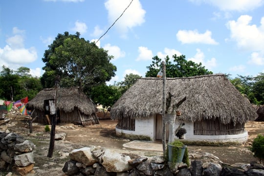 Riviera Maya typical homes