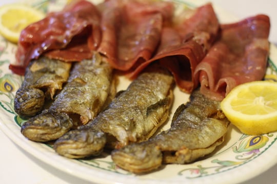 Trucha con Jamón in Leitza