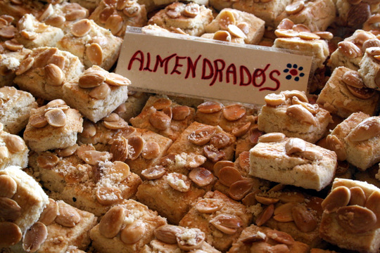 Almendrados, Murcian cookies, flavors of Murcia