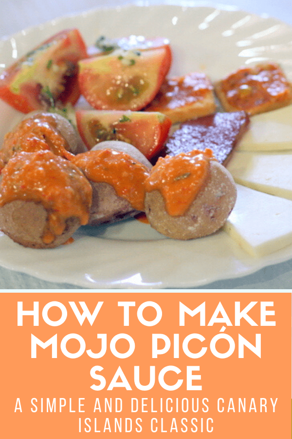 Recipe for Canarian mojo picón sauce