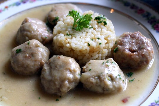 albondigas de choco, Fish meatballs