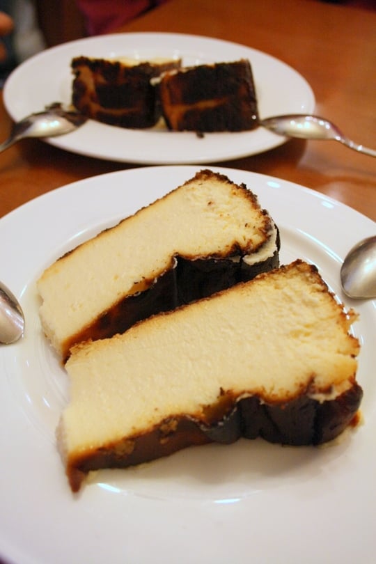 La Vina cheesecake San Sebastian