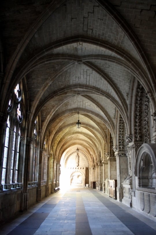 Inside Burgos Cathedral