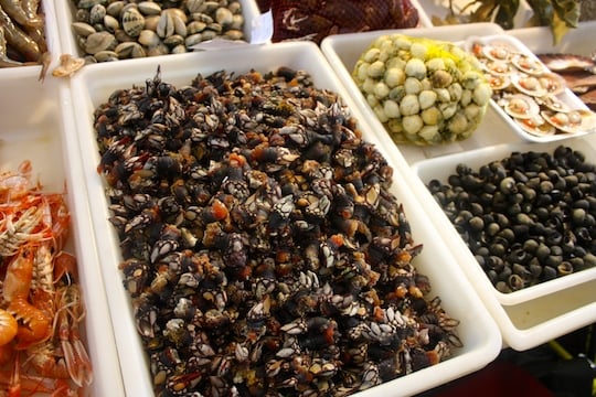 seafood in Galicia