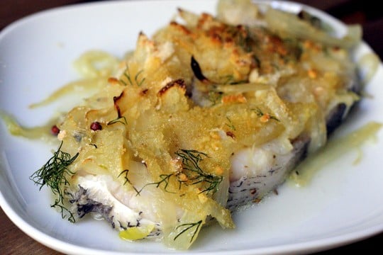 Hake With Onions And Dill Merluza Encebollada Con Eneldo Spanish Sabores