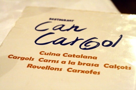 Can Cargol Barcelona reviews