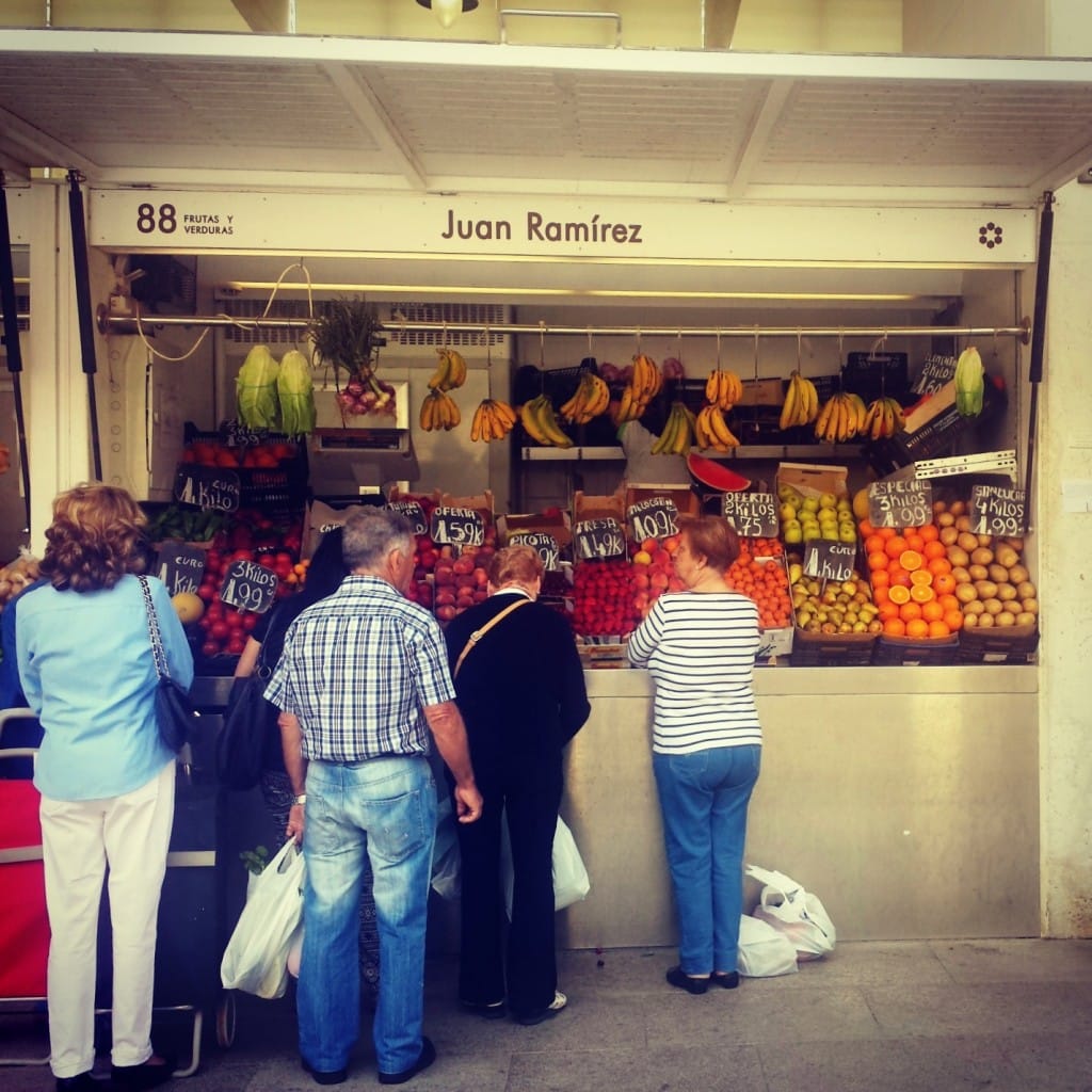 Cadiz fruit market