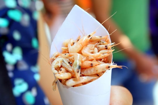 shrimp cone in Cadiz