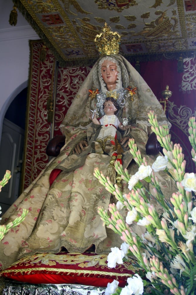 virgin in Sanlucar de Barrameda