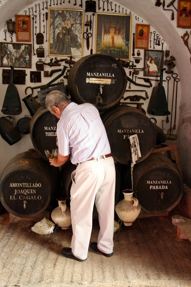 Tasting sherry from a century old solera is one of the food experiences in Spain that's on my bucket list!