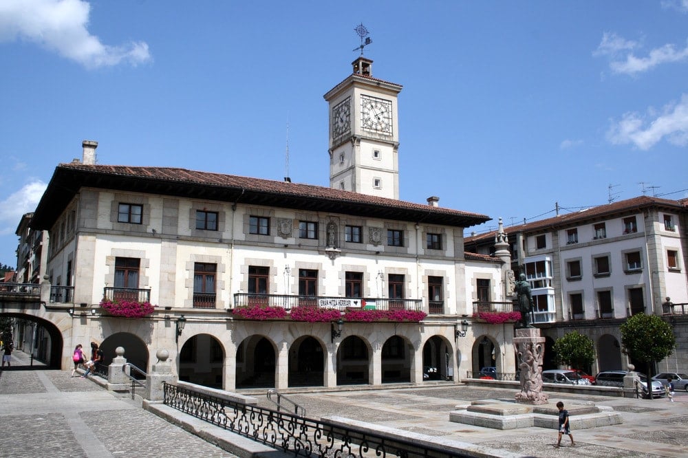 visiting Guernica Spain on a Basque Country road trip.