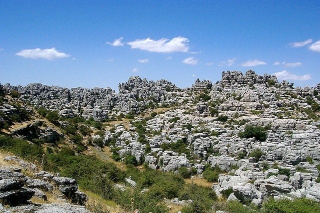 One of the best day trips from Malaga is to visit Antequera where you can see the impressive Torcal!