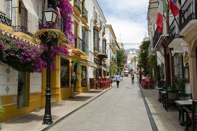 The Old Town of Marbella is absolutely beautiful. 