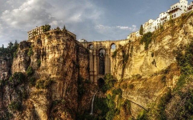 Ronda is one of our favorite day trips from Malaga with its gorge and beautiful historic town.