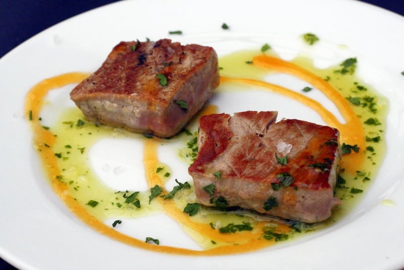 grilled spanish tuna