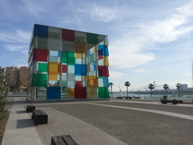 Pompidou Center, one the best museums in Malaga