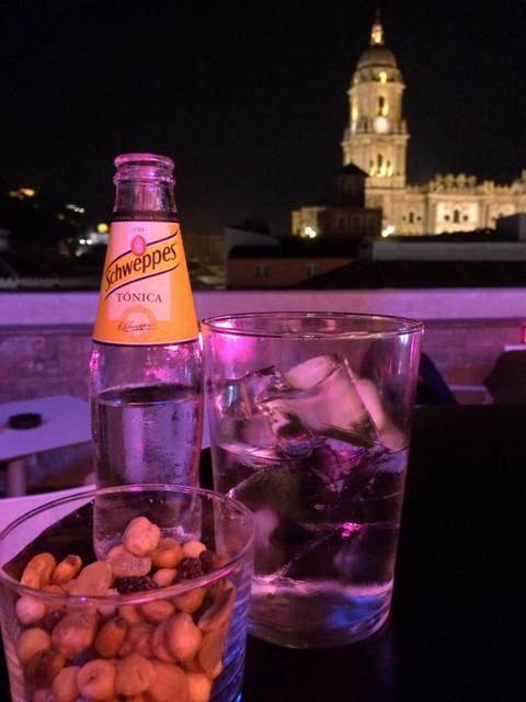 Cool off in Malaga at a rooftop terrace