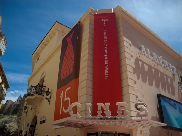 A great way to cool off in Malaga is at the movies.