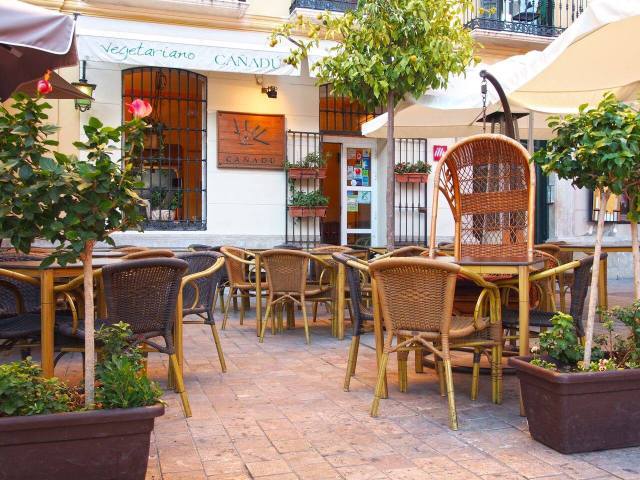 One of the Vegetarian Restaurants in Malaga: Cañadú 