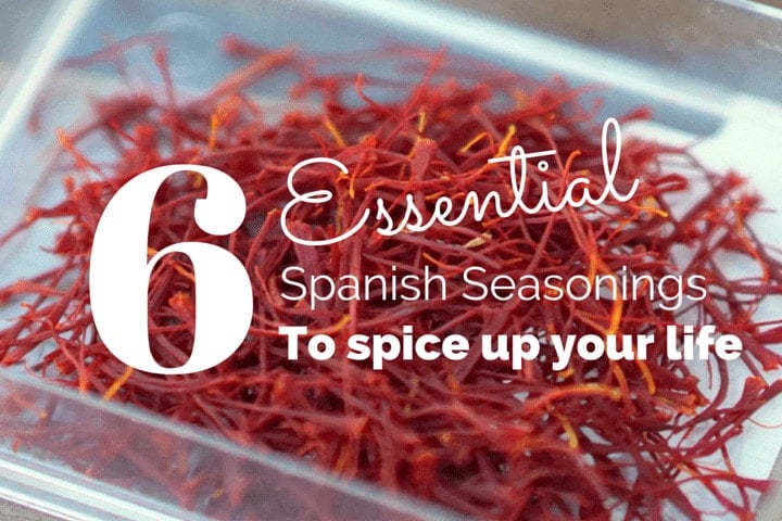 Essential Spanish seasonings and Spanish spices