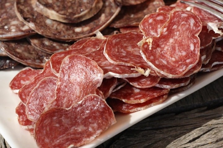 Fuet a Spanish cured mat from Catalonia.