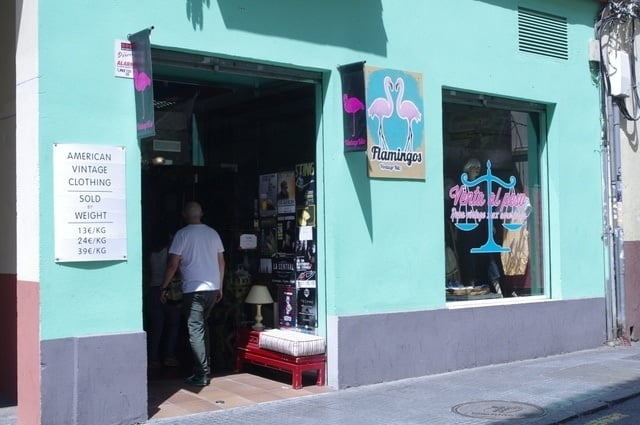 Flamingo is one of our favorite vintage stores in Malaga