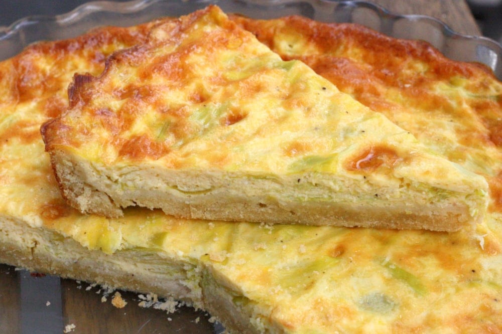 leek and artichoke tart recipe