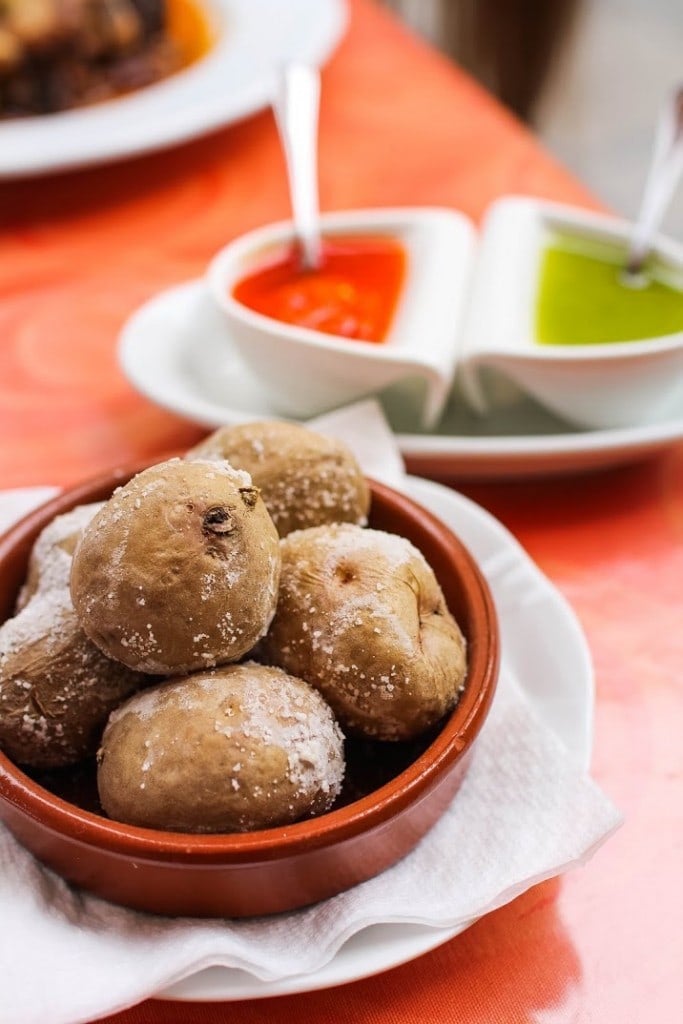 Papas arrugas are one of the best uses of salt in Spain!