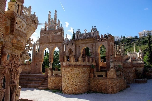 One of our date ideas in Malaga is to explore Colmares Castles