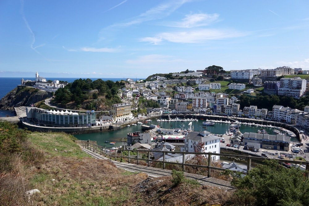 Visiting Luarca on our road trip through Asturias