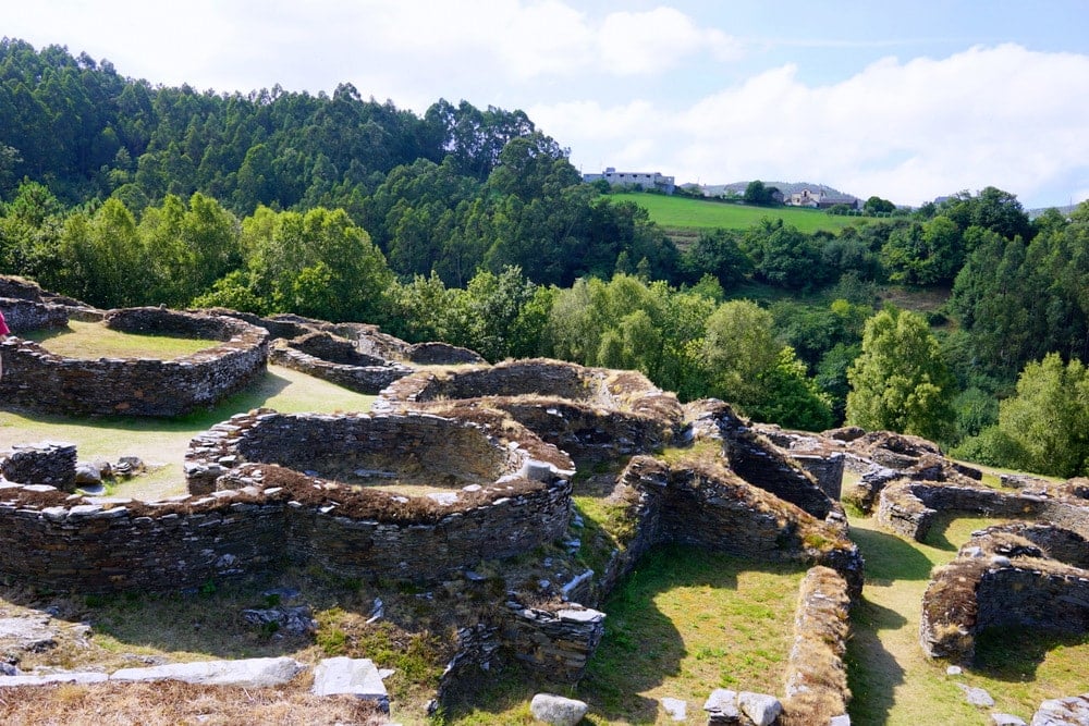 The incredible Castro de Coaña in Asturias on our roadtrip through northern Spain.