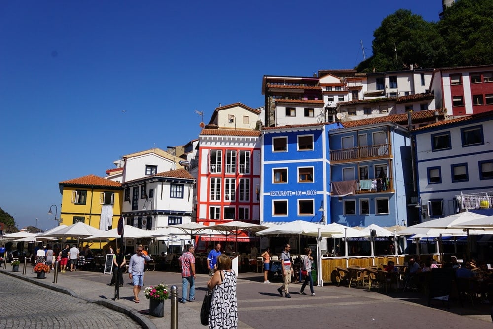 Visiting Cudillero on an Asturias road trip.