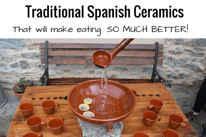 A Very Old Cooking Tradition – Rough Surfaced Spanish Plates and