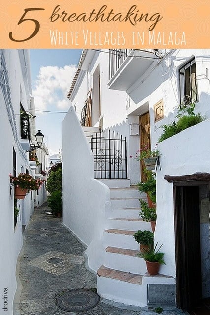 There are so many beautiful white villages in Malaga! Here are our top five to visit!