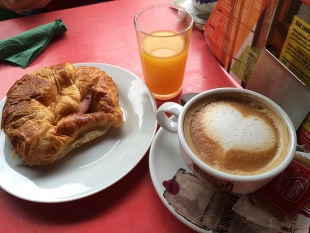 Café con Libros is a great café with free wifi in Malaga. We love coming for brunch on Sundays! 