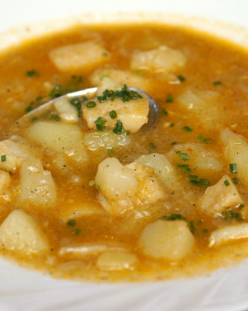 Cod and potato stew recipe