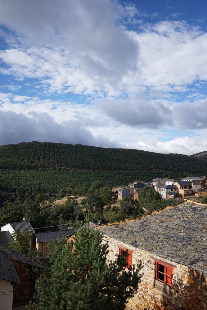 Pozos Leon, as seen from our lovely culinary retreat and cooking classes in Spain with Esme Tours.
