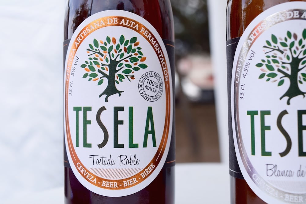 The craft beer scene in Spain has boomed in recent years. Tesela, a brewery near Madrid, is one of our faves!